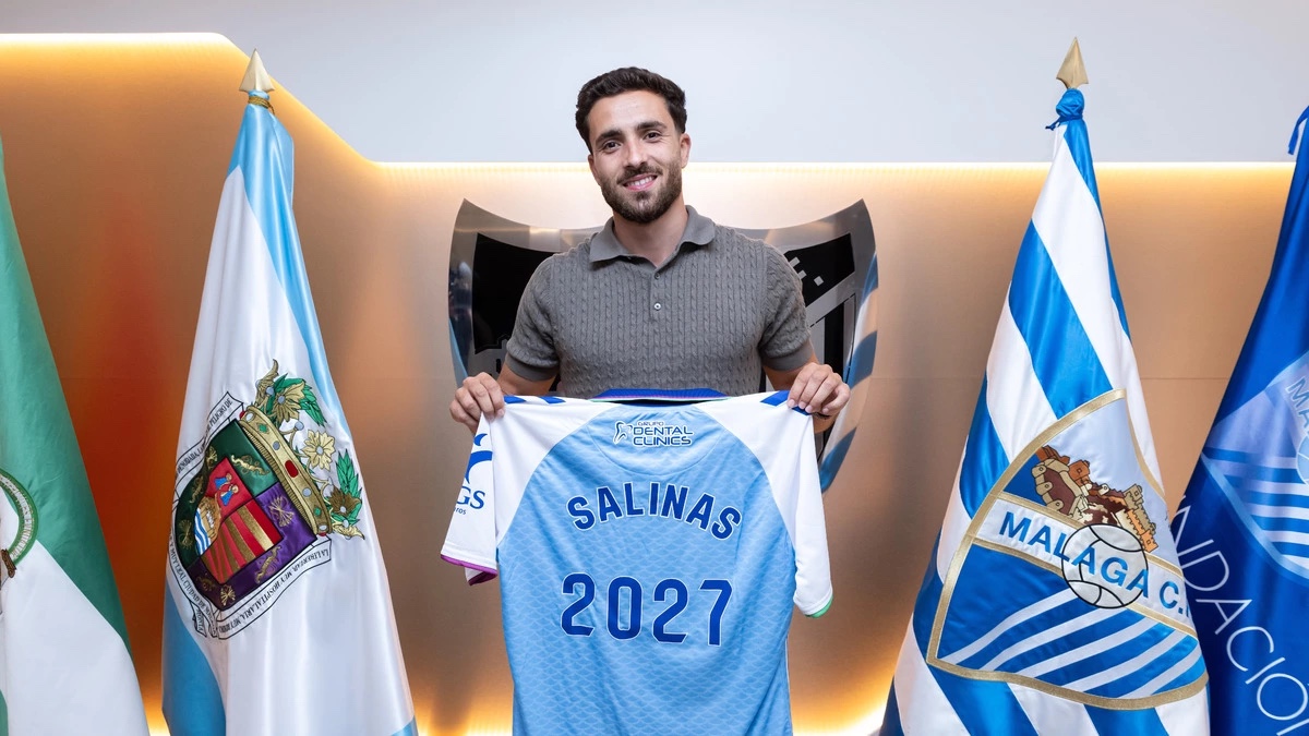 Salinas Completes Málaga CF’s Left-Back Options