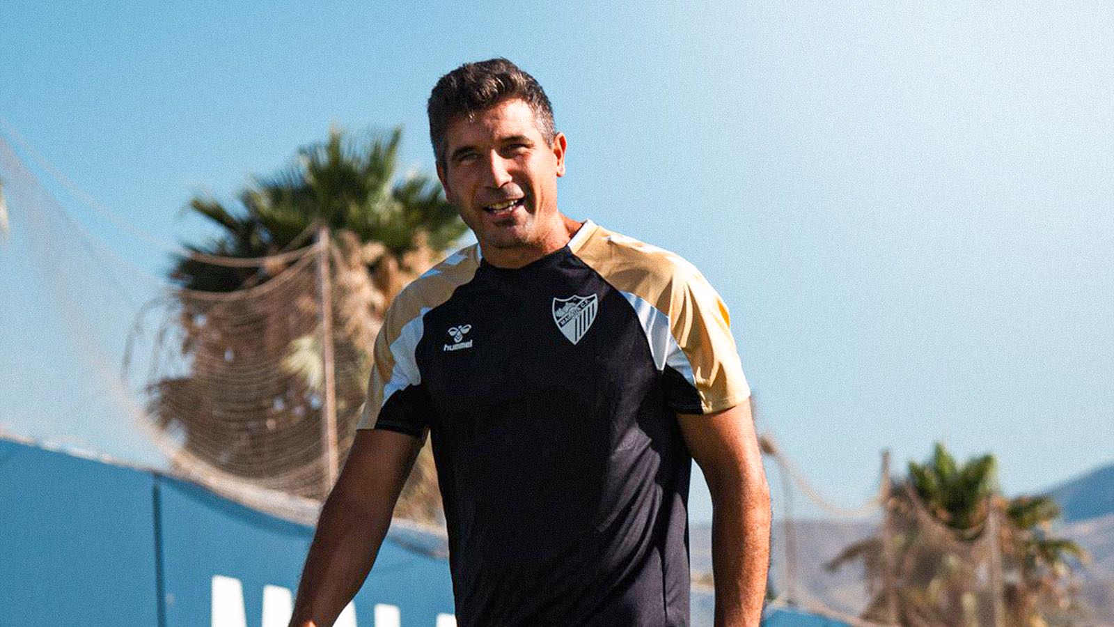 Funes faces the media ahead of Málaga’s LaLiga return